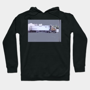 Nap 2 in the shadow of a semi truck Guatemala 1991 Hoodie